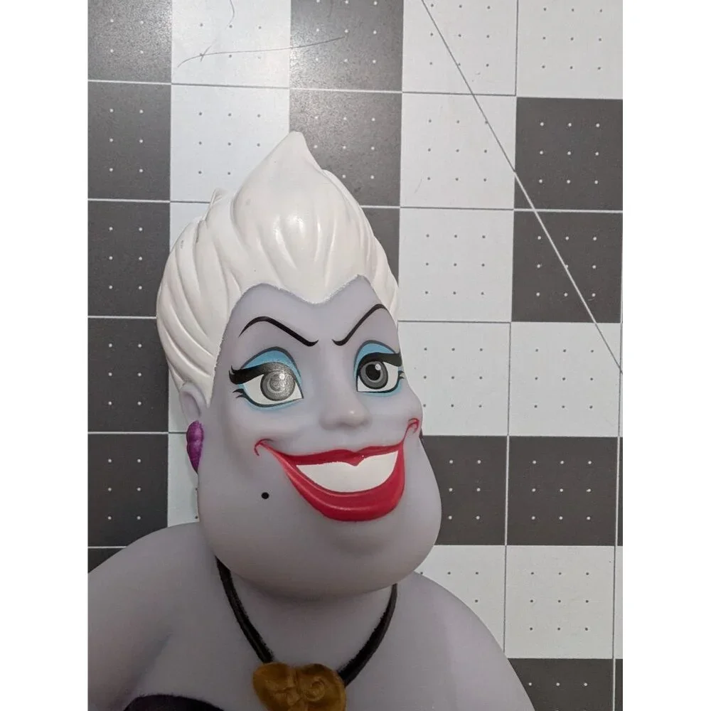 Disney Store Little Mermaid Ursula Hard Plastic‎ Figure Toy 8 in
